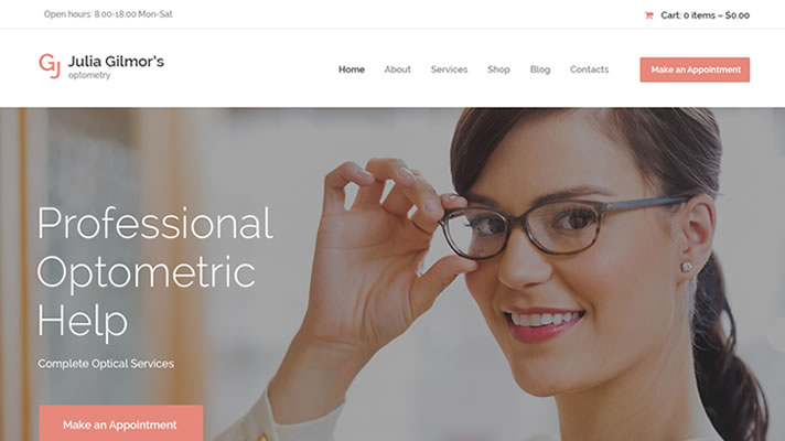 Optometry, Optician & Optics Store Medical